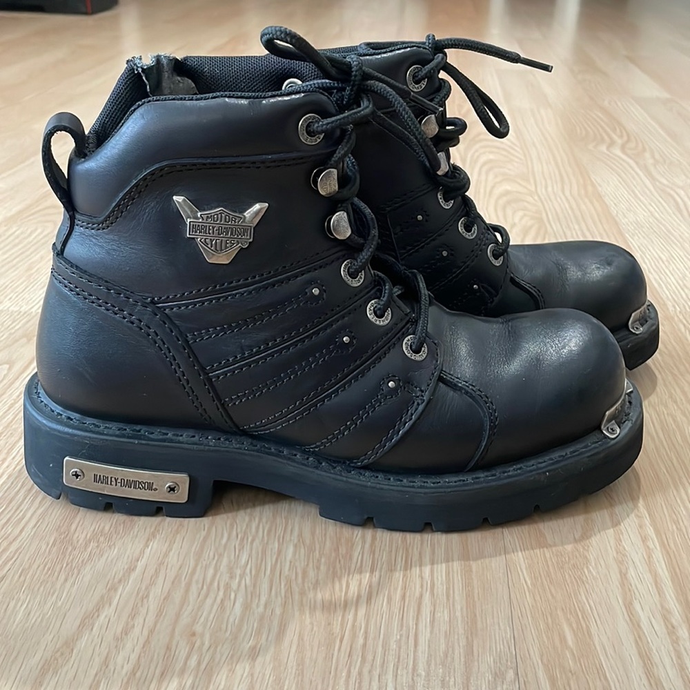 Harley Davidson Leather Boots